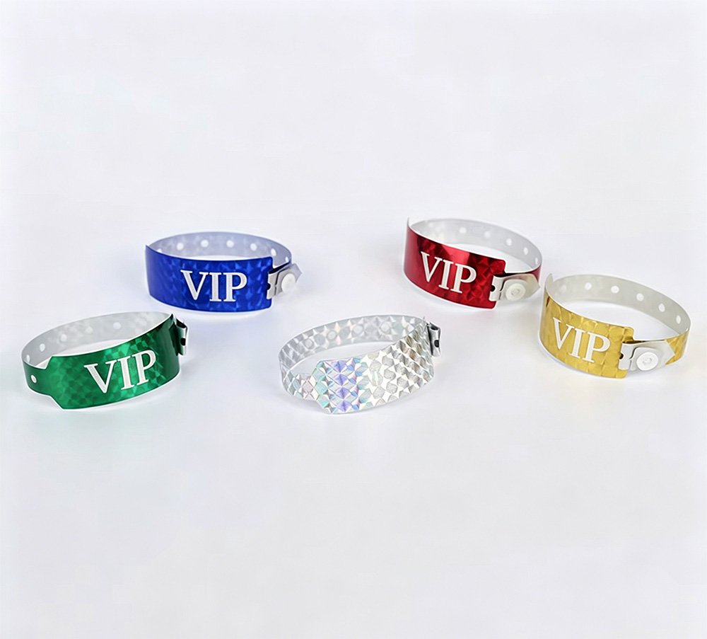 أساور VIP من مادة PET