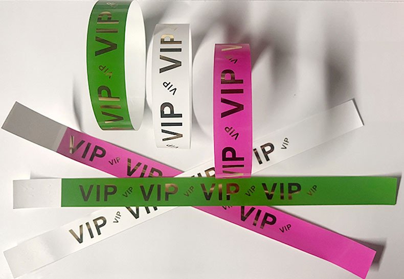 أساور VIP مخصصة للفعاليات